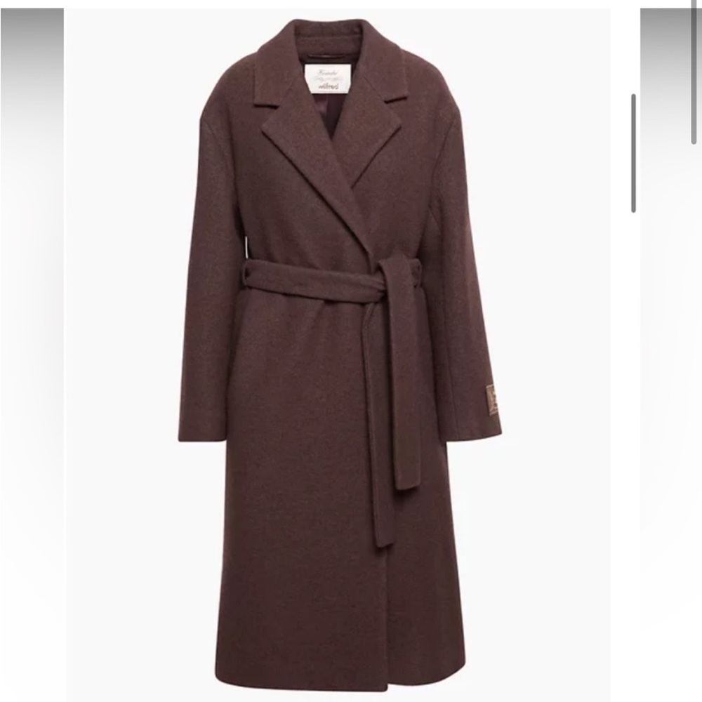 ISO Aritzia Holiday Coat in Umber